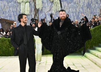 Sam Smith reportedly engaged to Christian Cowan, designer of singer’s 52-pound Met Gala ensemble