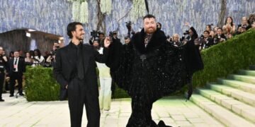 Sam Smith reportedly engaged to Christian Cowan, designer of singer’s 52-pound Met Gala ensemble