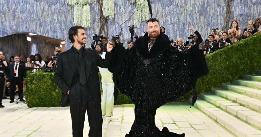 Sam Smith reportedly engaged to Christian Cowan, designer of singer’s 52-pound Met Gala ensemble