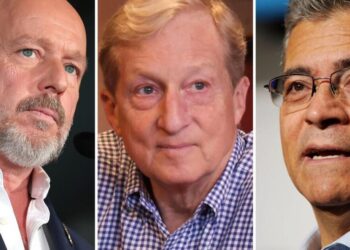 Becerra leads governor’s race, with Hilton and Steyer in tight contest for second spot, poll finds