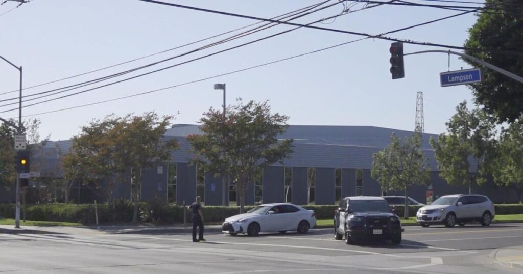 Residents evacuated as toxic chemical spews from tank at Garden Grove aerospace company