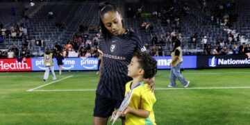 After years of playing through tears, Angel City players are grateful team supports moms