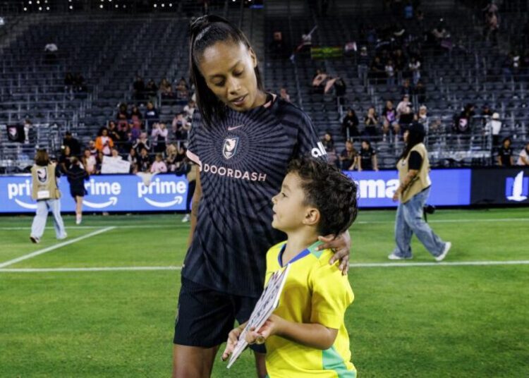 After years of playing through tears, Angel City players are grateful team supports moms