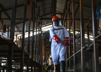A second Ebola treatment center is set ablaze in eastern Congo; 18 patients flee
