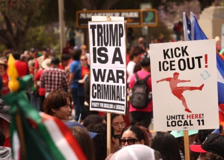 SoFi Stadium workers threaten to strike if ICE isn’t banned from World Cup games
