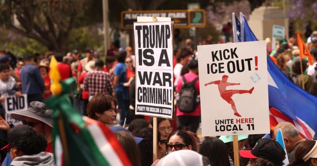 SoFi Stadium workers threaten to strike if ICE isn’t banned from World Cup games