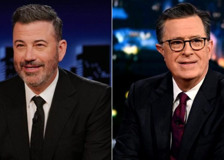 As Stephen Colbert exits, the future of late-night TV talk shows dims