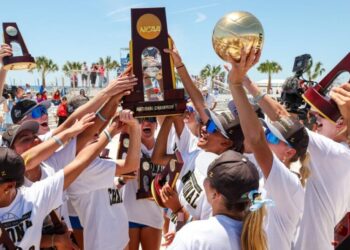 UCLA sweeps Stanford to win third beach volleyball championship