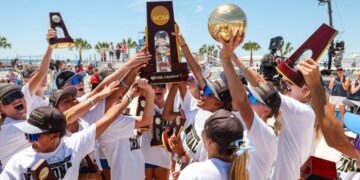 UCLA sweeps Stanford to win third beach volleyball championship