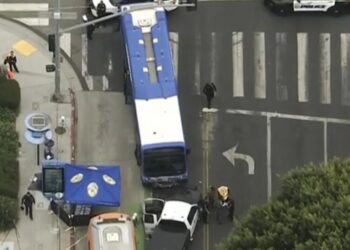 Woman killed in Santa Monica after crawling under Metro bus