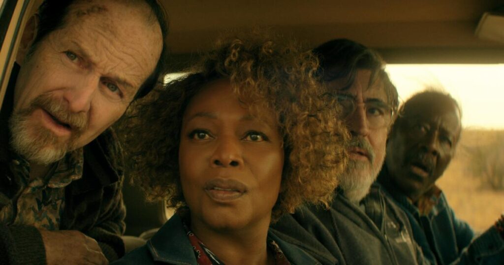 ‘The Boroughs’ brings a lively group of seniors into a predictable sci-fi adventure