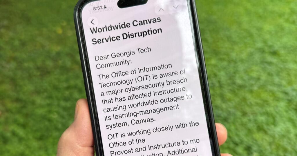 Deal reached with hackers to delete data stolen from the Canvas educational platform