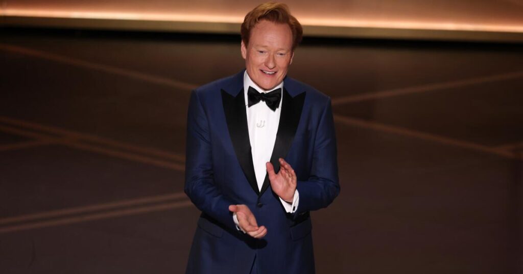 Conan O’Brien will return as Oscars host for the third consecutive year