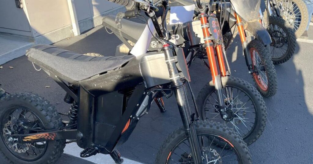 SoCal teen on electric dirt bike leads half a dozen patrol cars on bizarre, speedy pursuit