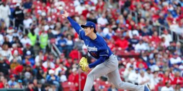 Dodgers losing streak hits four games despite promising Roki Sasaki start