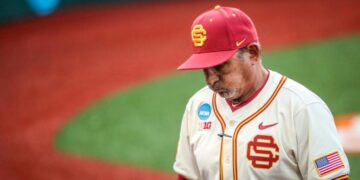 USC squanders late lead, falls to Texas State in NCAA regional opener