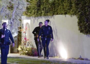 Neighbor bear-sprayed by burglars in Studio City; alarm disrupts thieves in Beverly Grove