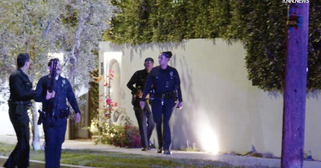 Neighbor bear-sprayed by burglars in Studio City; alarm disrupts thieves in Beverly Grove