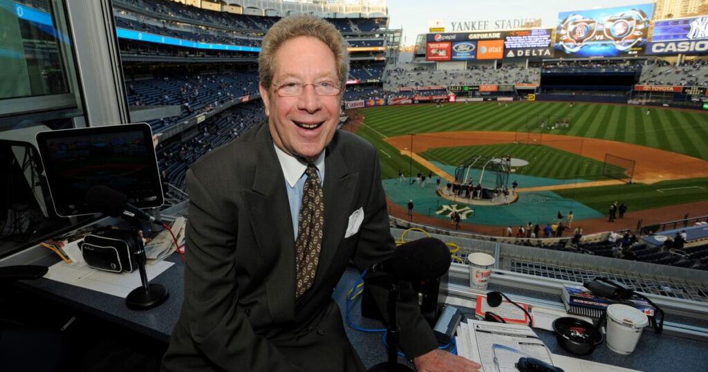 John Sterling, theatrical Yankees broadcaster known for enduring home run calls, dies at 87