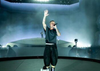 Justin Bieber played ultra A-list Montecito party, with AI defense execs in the crowd