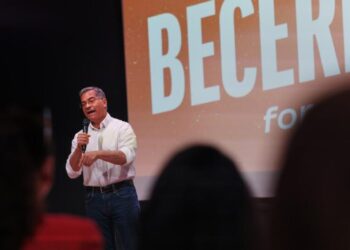 Becerra gains support in latest poll with Steyer and Hilton not far behind