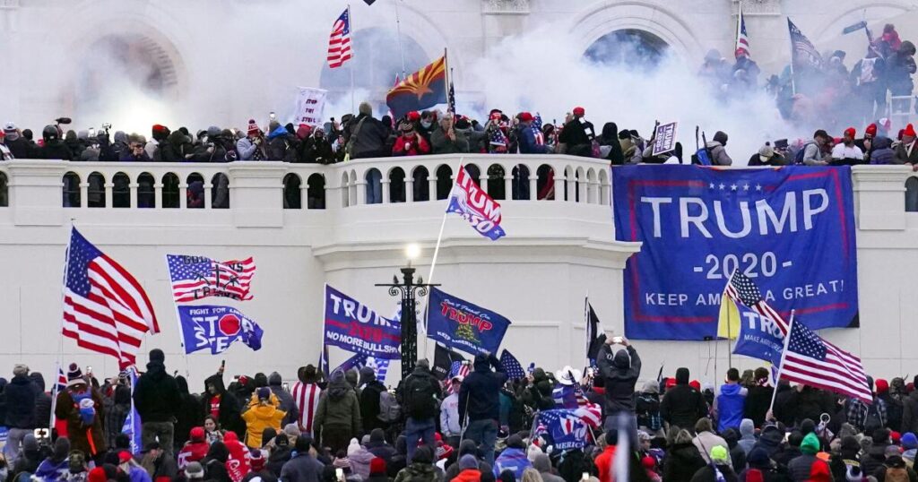 Trump’s Justice Department scrubs its website of news releases about Jan. 6 defendants