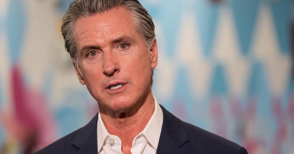 Newsom vows to levy 100% tax on California recipients of Trump’s $1.8-billion ‘slush fund’