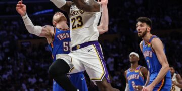 Where’s LeBron? As Laker season vanishes, he again disappears