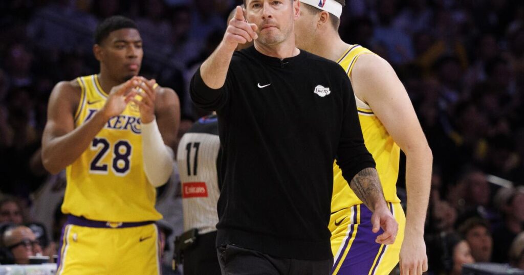 ‘The task at hand’: How Lakers coach JJ Redick stays focused