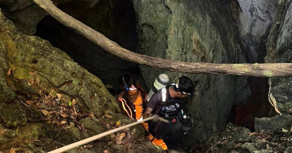 Heavy rains threaten to delay search for 2 people still missing in Laos cave