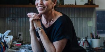 In her Silver Lake ADU, this L.A. artist turns glass and clay into something magical