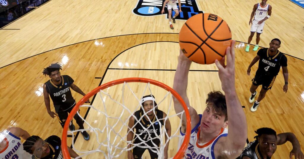 Tallest college basketball player in history transferring to UC Irvine from Florida
