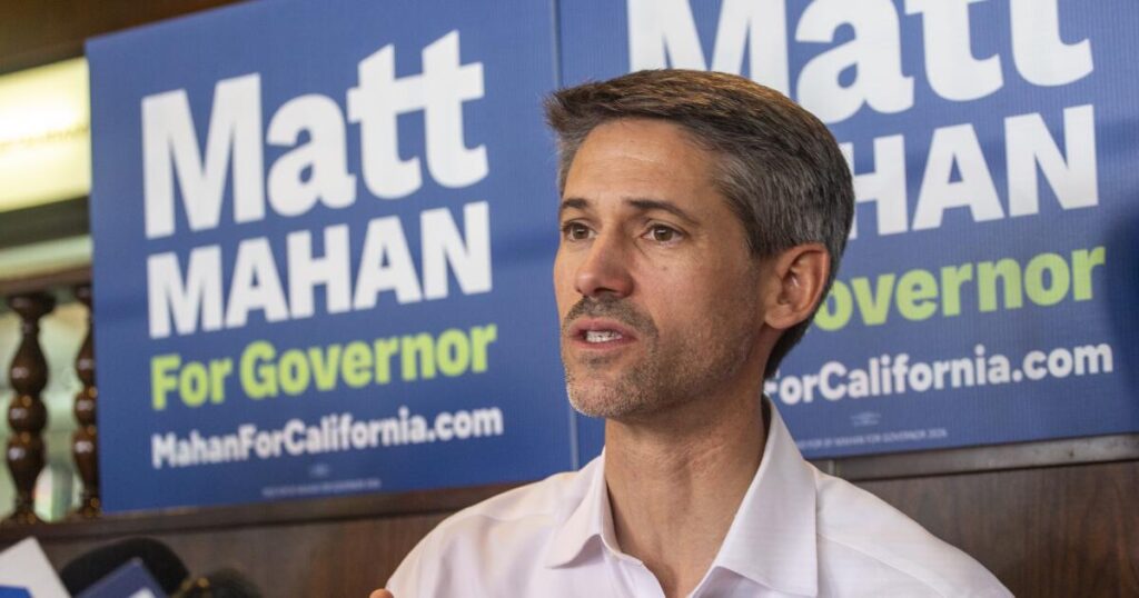 Tech leaders funding Matt Mahan’s campaign for California governor say it’s not about tech