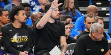 Lakers hurting for Luka Doncic as offensive slump continues in Game 1 against Thunder