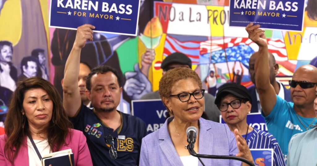 Mayor Karen Bass is in the toughest reelection fight of her career. She says she intends to win it