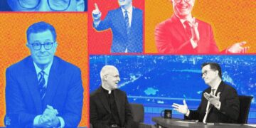 We will miss the divine and very human ministry of Stephen Colbert