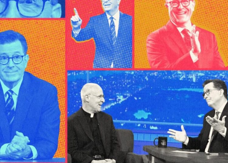 We will miss the divine and very human ministry of Stephen Colbert