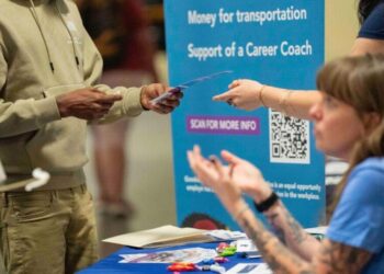 Initial jobless claims tick up after falling to a near-decade low