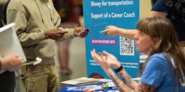 Initial jobless claims tick up after falling to a near-decade low