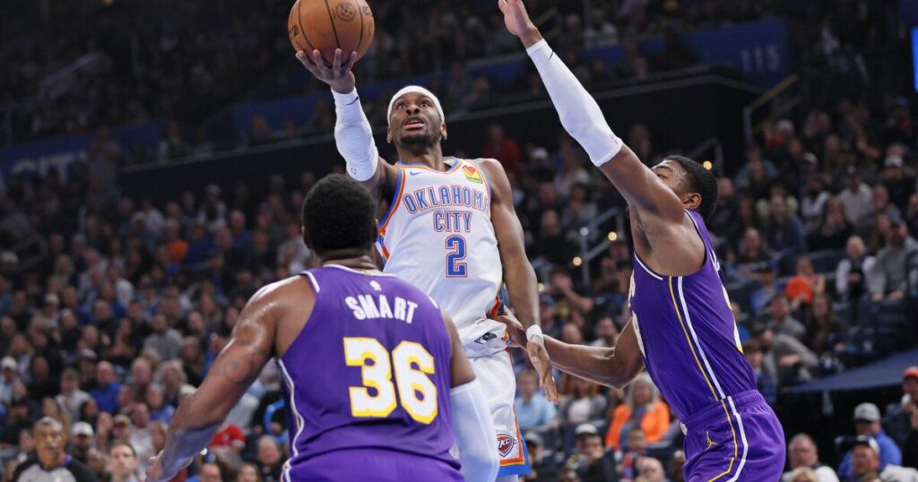 An early look at how the Lakers and Thunder match up entering their playoff series