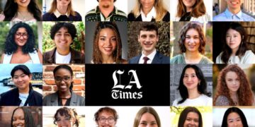 The L.A. Times welcomes its class of 2026 summer interns