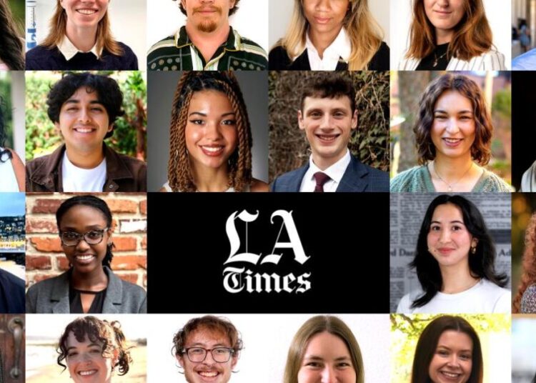 The L.A. Times welcomes its class of 2026 summer interns