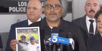 Police seek suspect in hit-and-run that killed baseball fan visiting L.A. for Dodgers game