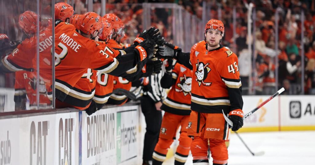 Ducks find their power-play scoring touch and defeat Vegas to even playoff series