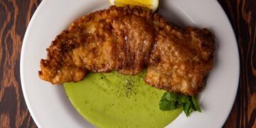 The new crown jewel of Los Feliz excels at British food. But that’s just for starters
