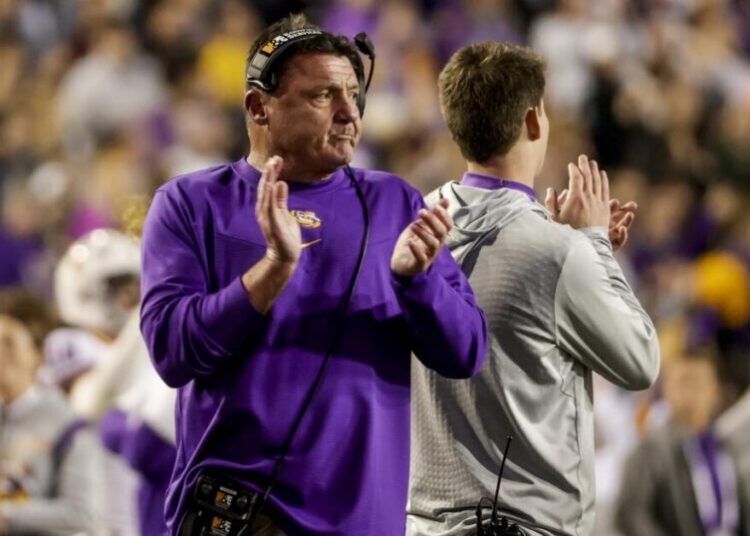 Ed Orgeron is returning to LSU as member of old USC pal Lane Kiffin’s staff
