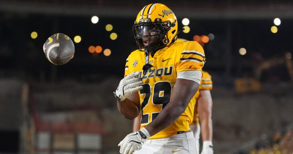 Missouri running back Ahmad Hardy in stable condition after getting shot at concert