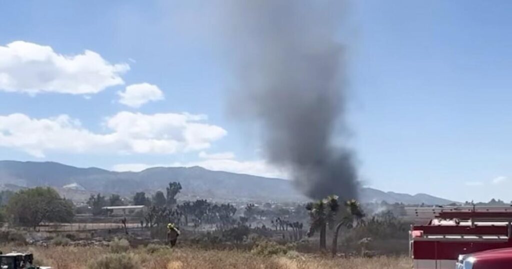 What is an ‘ash devil’? Rare fire phenomenon rises in Phelan’s Trinity fire