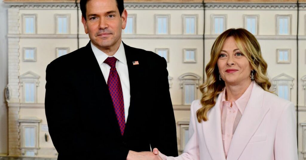 Rubio presses Europe on Iran action as he seeks to mend ties with Italy and Vatican