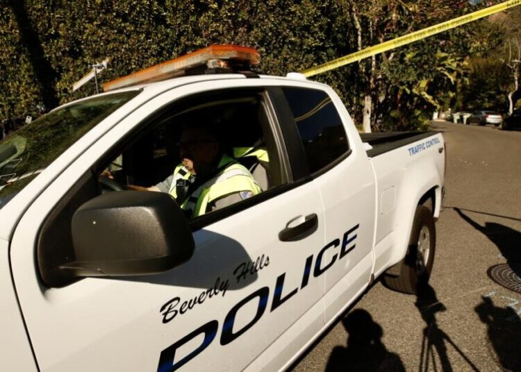 Beverly Hills police pursuit ends in crash and standoff with officers